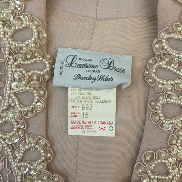 π¨π¦ MADE IN CANADA π 2 piece Mother of the Bride Gown π By Stanley Sklar - Picture 4 of 16